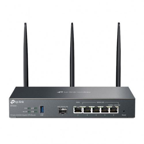 TP-Link ER706W Omada AX3000 雙頻Wi-Fi Gigabit VPN 路由器 桌上型 壁掛 商辦/企業適用