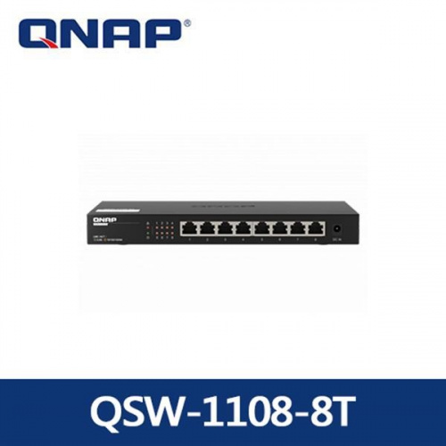 QNAP 威聯通 QSW-1108-8T 8埠2.5GbE無網管型交換器