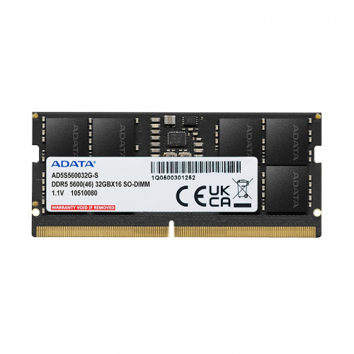 ADATA 威剛 32GB DDR5-5600 記憶體 CL46 AD5S560032G-S